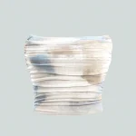 کراپ تاپ آبرنگی آبی استخوانی